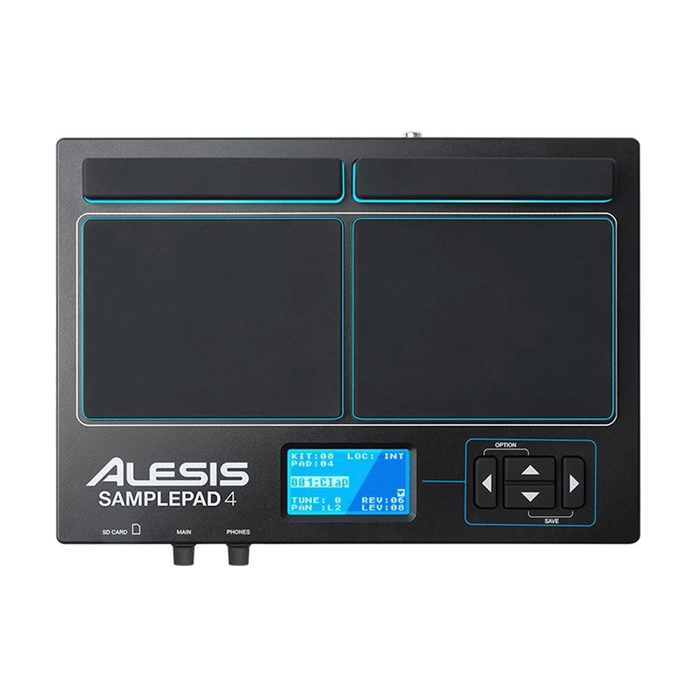 Alesis SAMPLEPAD4XUS - 4-Pad Percussion and Sample-Triggering Instrument