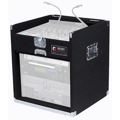 Odyssey CGX908 Carpeted Console Rack Case {Black}