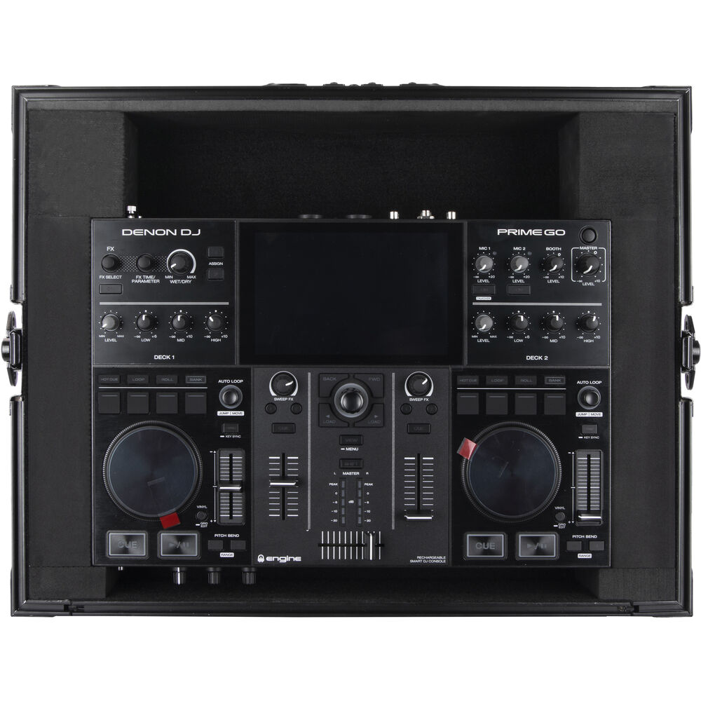 Odyssey FRPRIMEGOBLM Black Label Series Hard Case for Denon Prime Go - Black