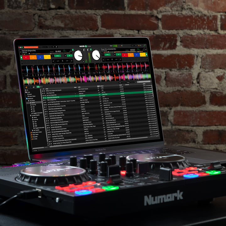 Numark Party Mix Live DJ Controller with Built-In Light Show and Speakers