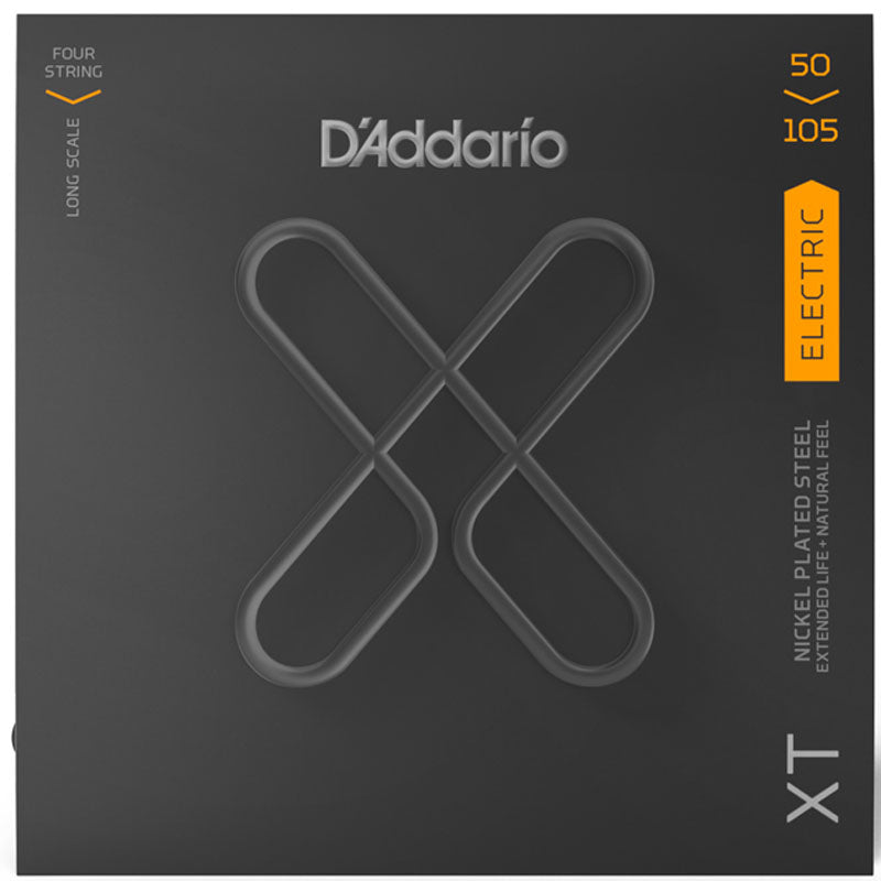 D'Addario XTB50105 Set Bass XT NKL 50-105 Long
