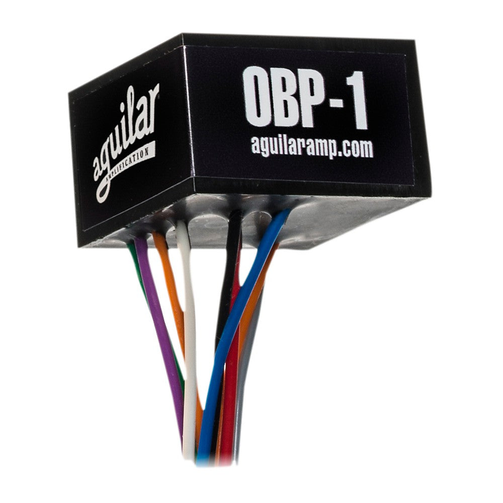 Aguilar OBP-1SK - Bass Guitar Pre-Amp Includes stacked Treble/Bass pot.