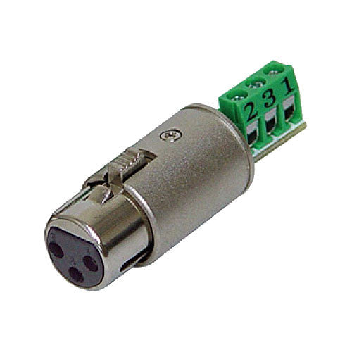 Rolls XLF112 Bare Wire to Female XLR Connector