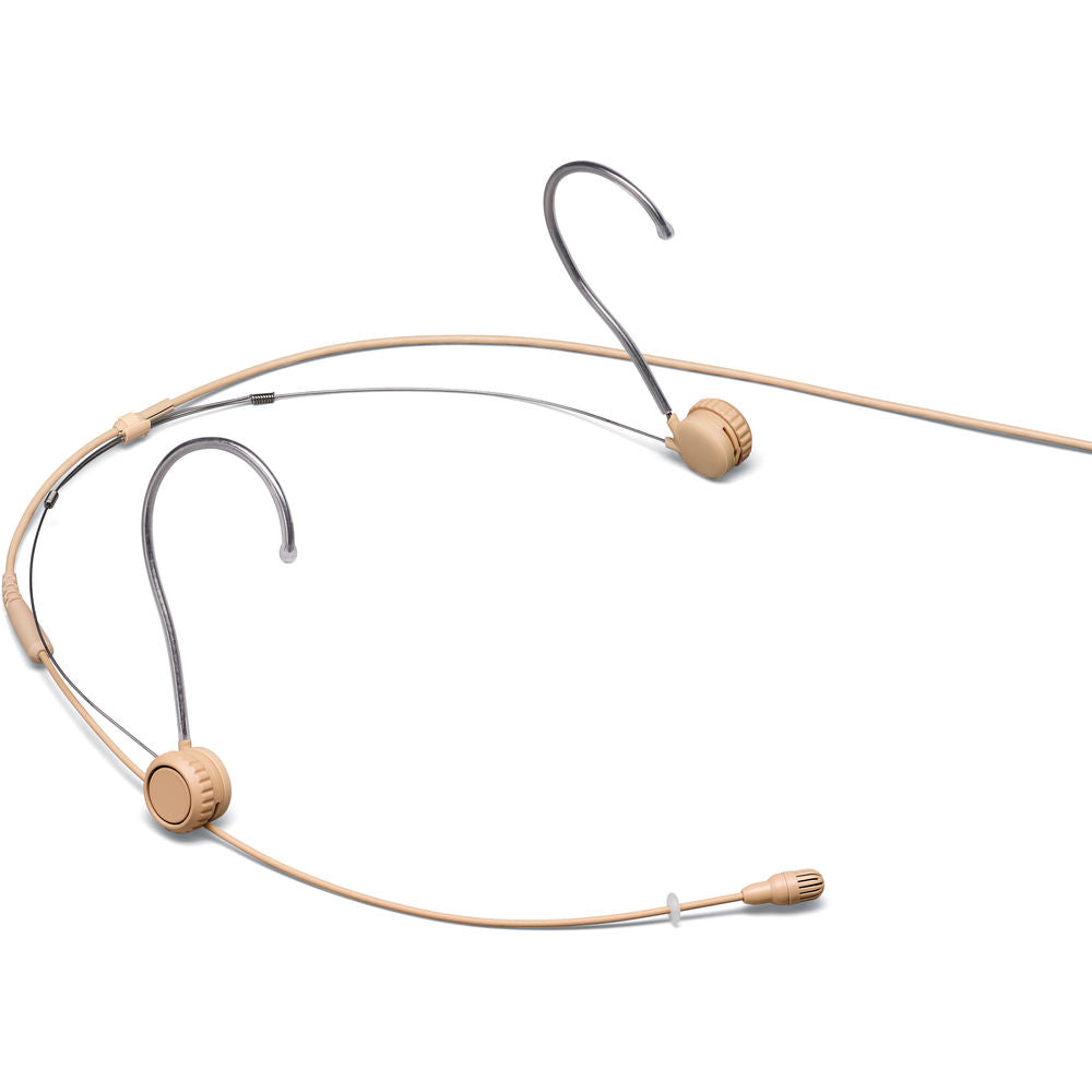 Shure TH53T/O-MTQG TwinPlex Omnidirectional Headset Microphone (TA4F, Tan)