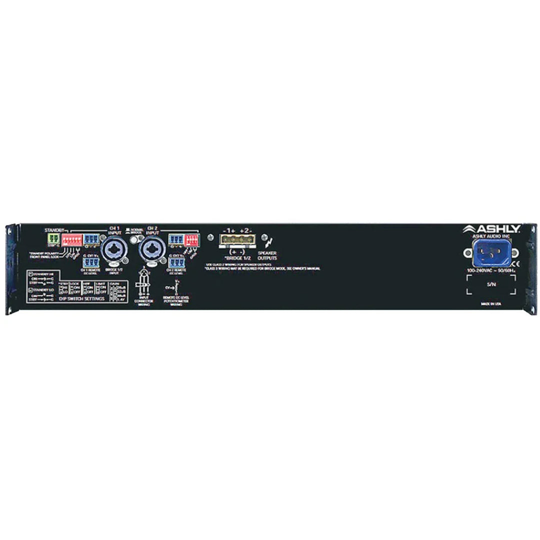 Ashly 2 x 1500W @ 4 Ohms, 750W @ 8 Ohms, 1500W 70V