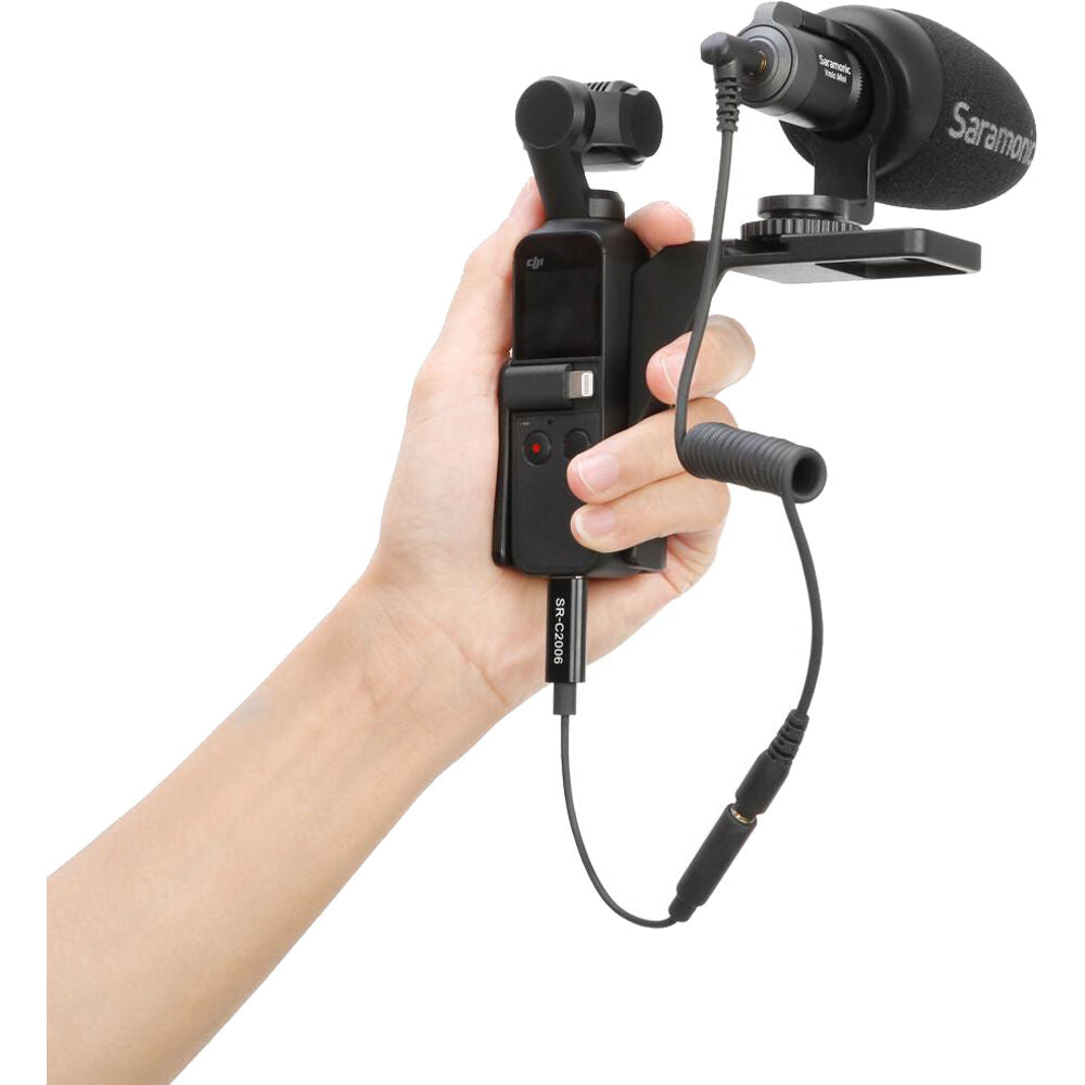 Saramonic SR-C2006 3.5mm TRS Female to USB Type-C Adapter Cable for Osmo Pocket - 2.4”