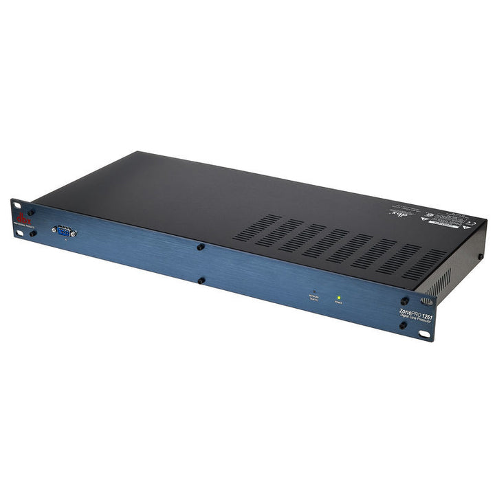 DBX 1261 12x6 Digital Zone Processor - 12 Inputs (2 Mic/line + 8 stereo line + SPDIF), no front panel control