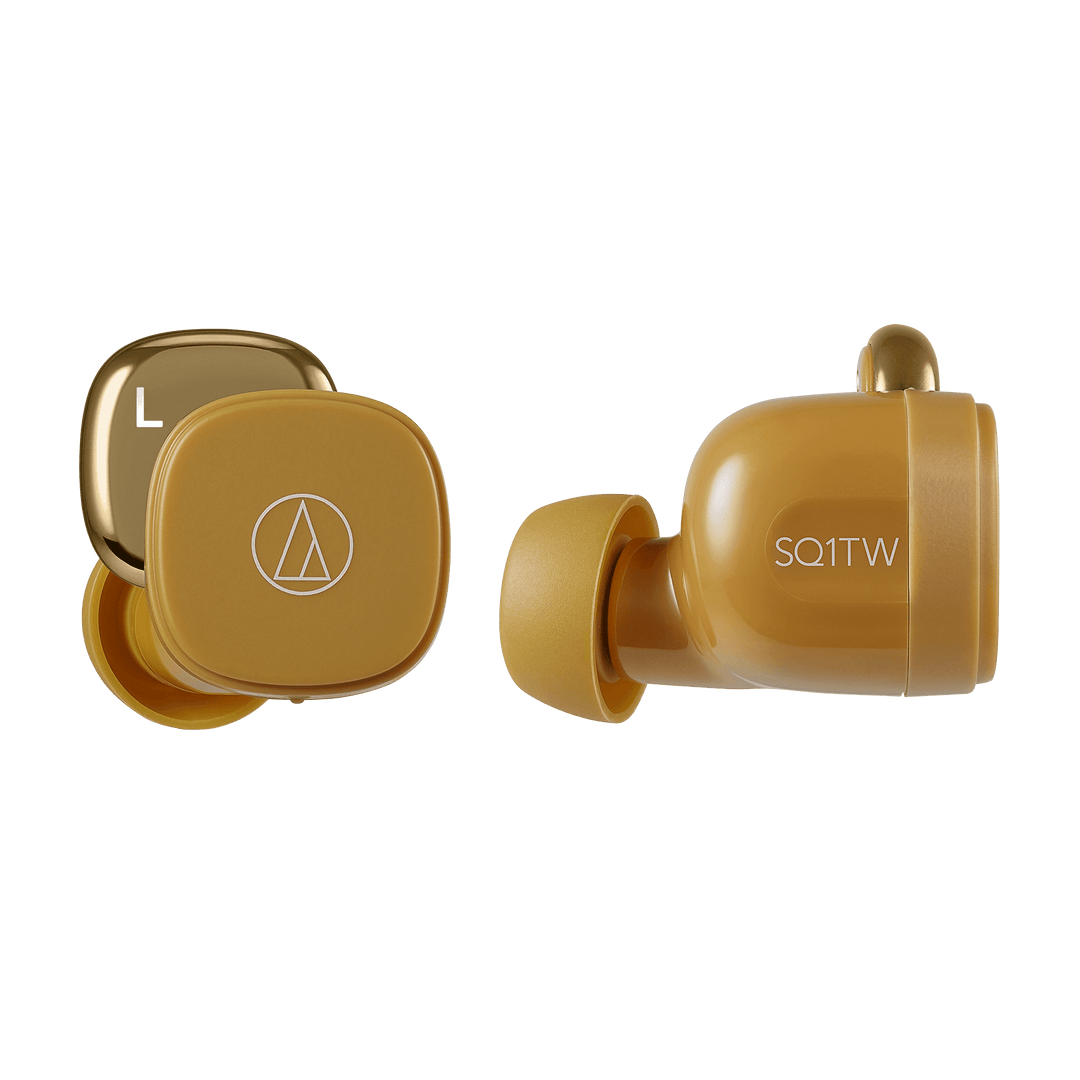 Audio-Technica Wireless Earbuds (Mustard)