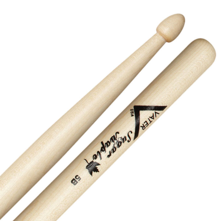 Vater VSM5BW - Vater Sugar Maple 5B Wood Tip Drumsticks