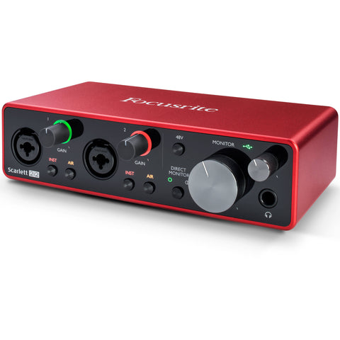 Focusrite Scarlett 2i2 MK3 Audio Interface - Music City Canada