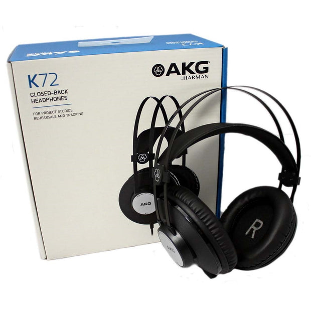 AKG K72 Closed-Back Studio Headphones – Music City Canada