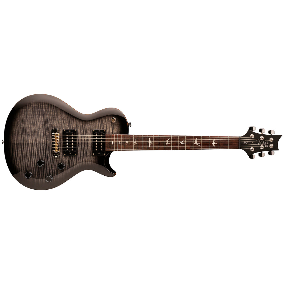 PRS SE 245 Electric Guitar (Charcoal Burst) w/ Gig Bag