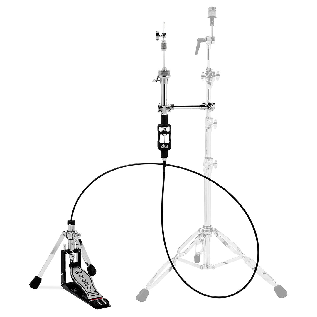 DW CP9503LB8 9000 Series Remote Cable Hi-Hat Stand w/ 776L - 8ft