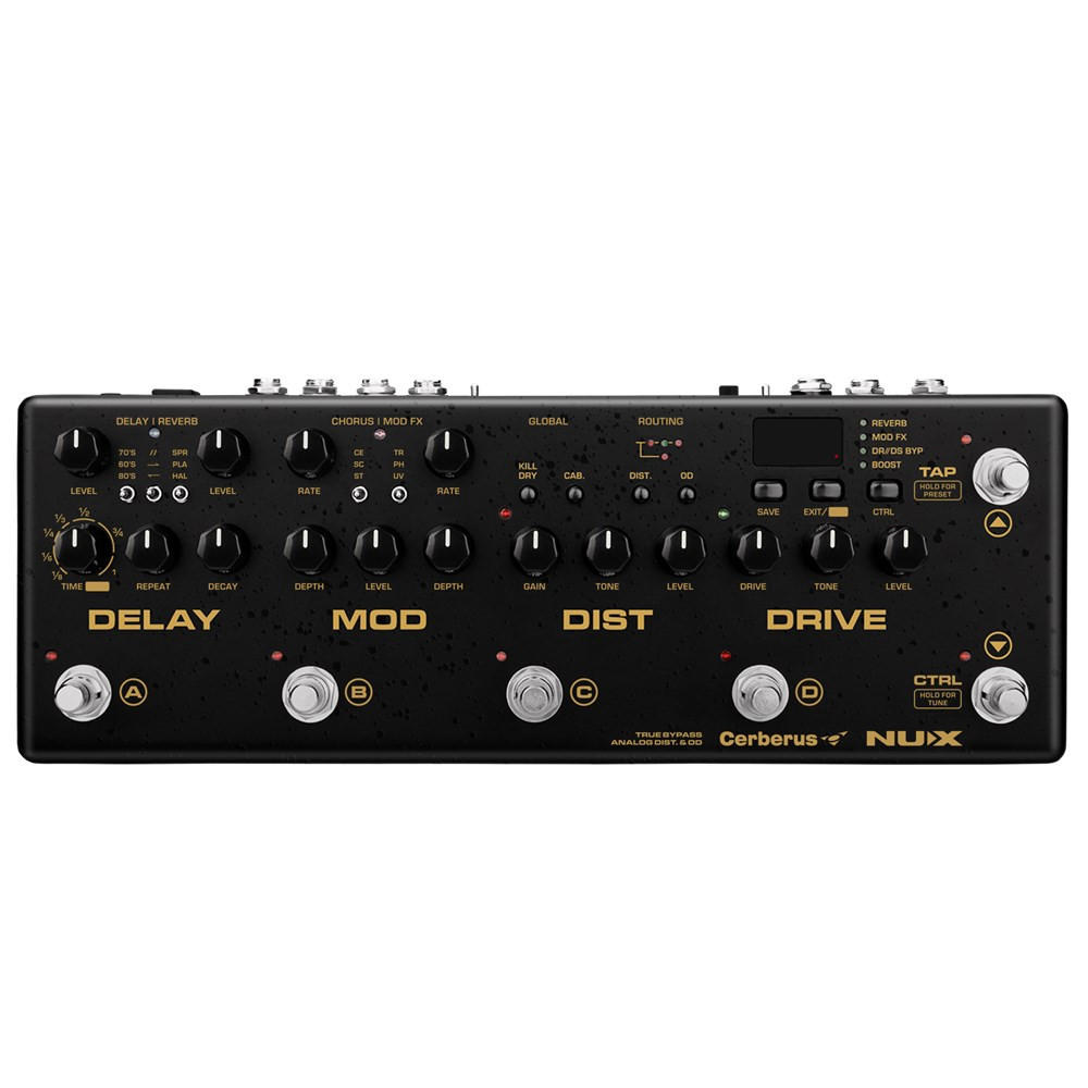 Nux Cerberus Guitar Multi-Effects Processor Pedal
