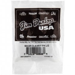 Dunlop JD9033R Fingrpks Clear D Lrg 12/Bag