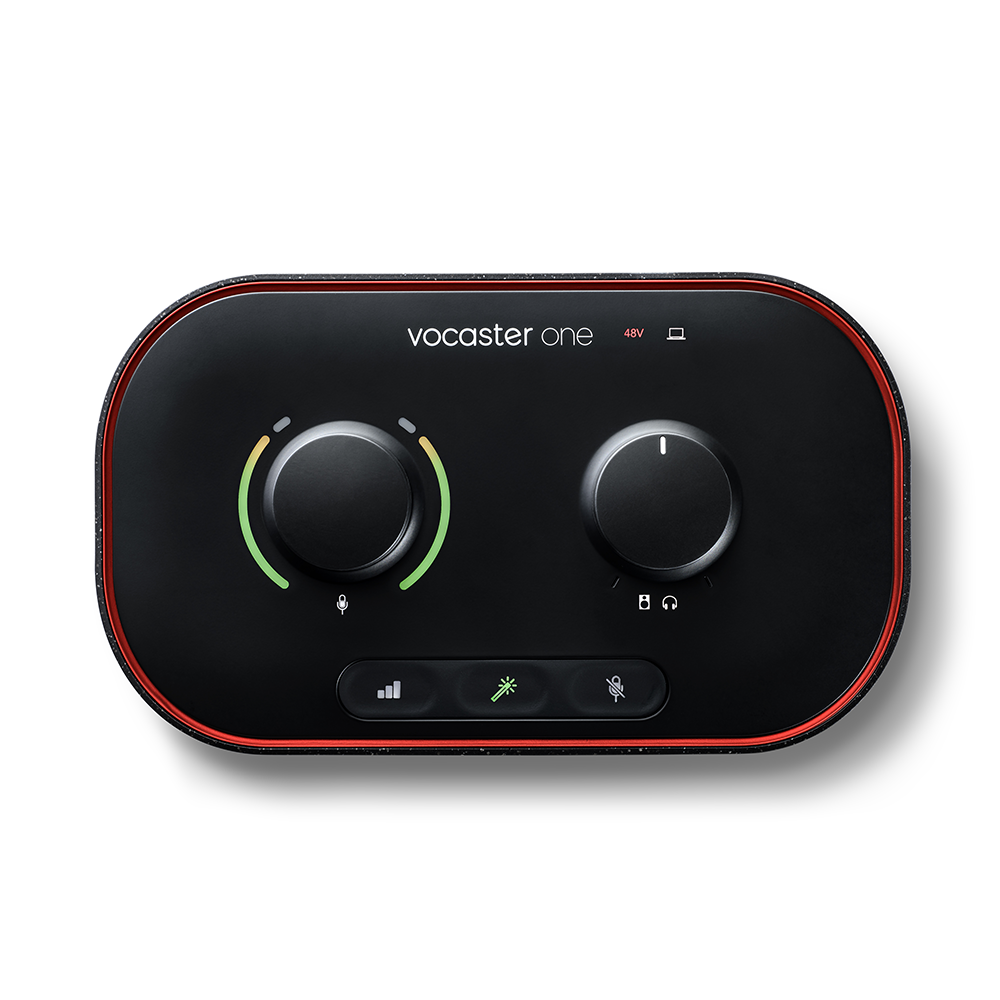 Focusrite Vocaster One Studio  (The Essential Podcasting Kit)