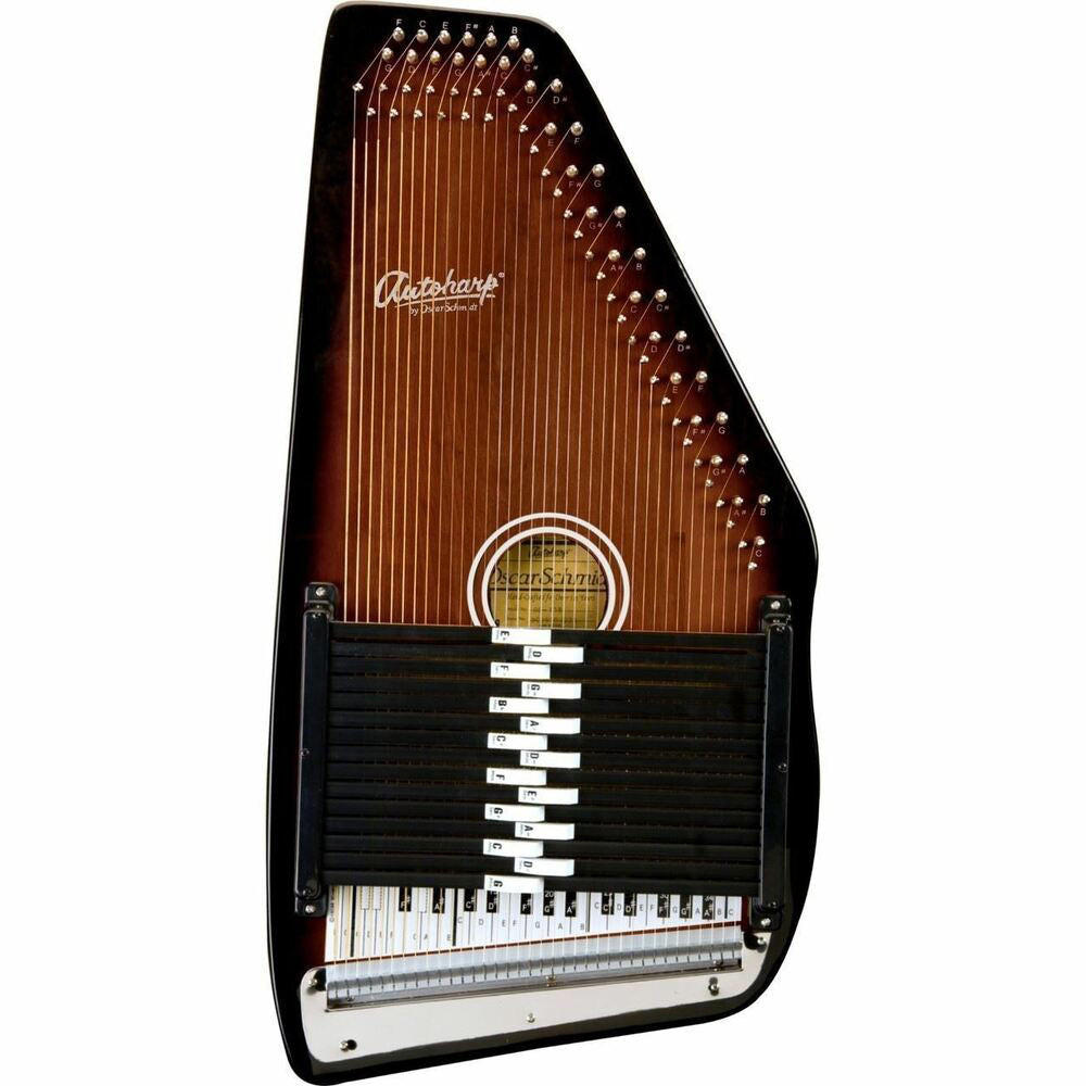 Oscar Schmidt OS15B Autoharp 15 Chord Berkshire Tobacco Sunburst
