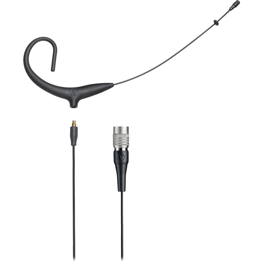 Audio-Technica BP892X MicroSet Omnidirectional Condenser Headworn Microphone - cW Connector (Black)