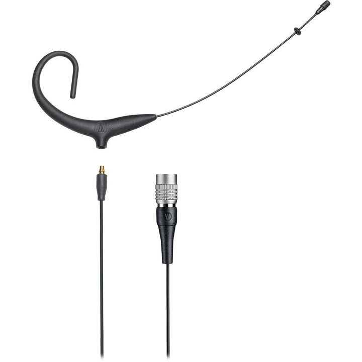 Audio-Technica BP892X MicroSet Omnidirectional Condenser Headworn Microphone - cW Connector (Black)