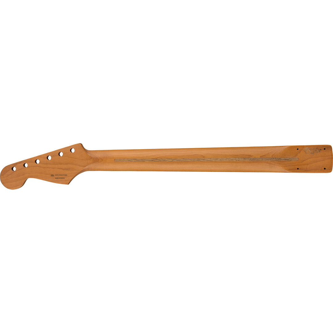 Fender Roasted Maple Vintera Mod 50's Stratocaster Neck - 21 Medium Jumbo Frets, 9.5'', ''V'' Shape