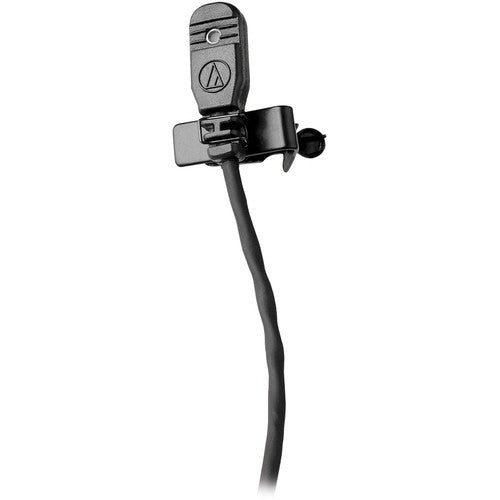 Audio-Technica MT830R Omnidirectional Condenser Lavalier Microphone - Phantom Power Operation