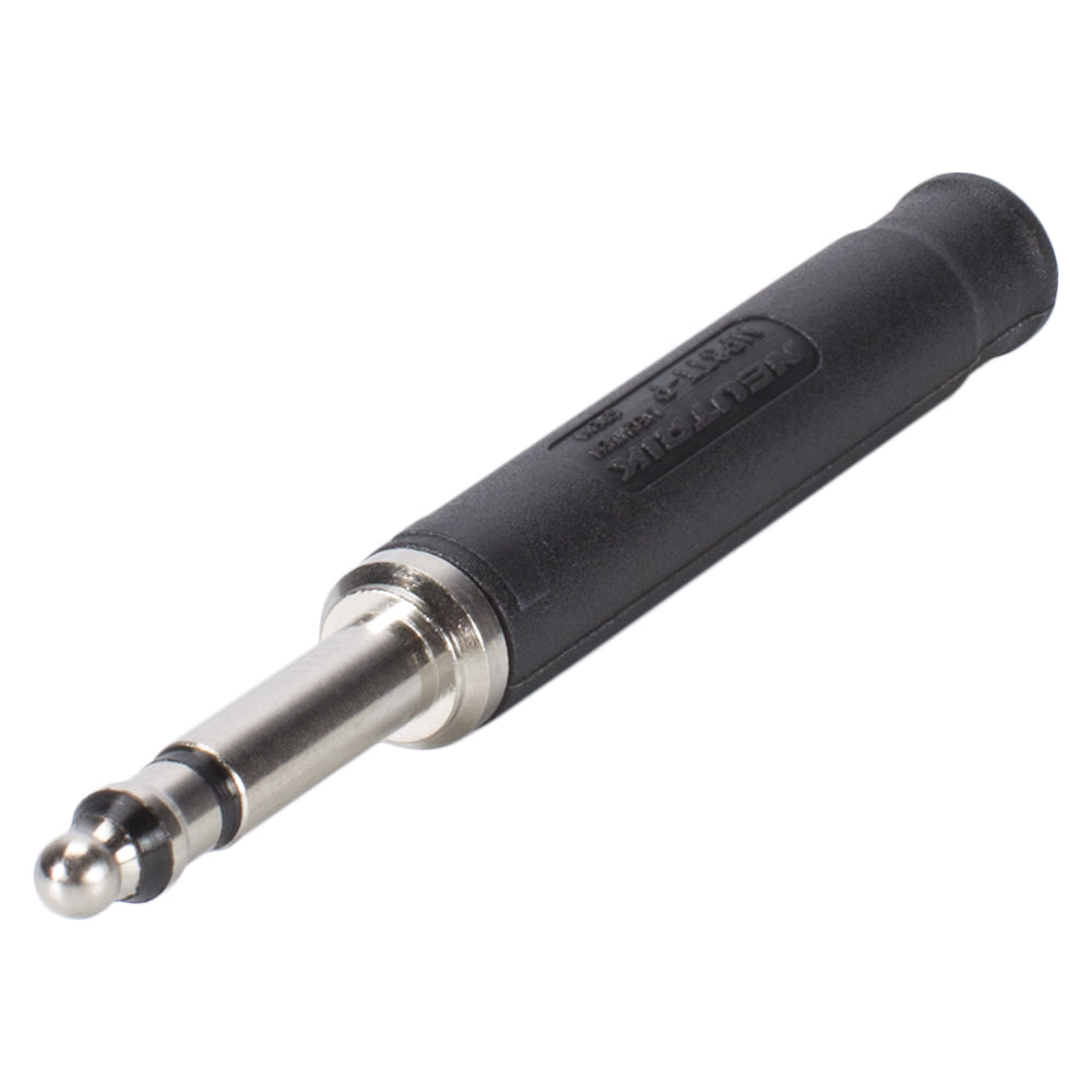 Neutrik NP3TT-P-B - Black 4.4mm Bantam Plug -Solder & Crimp Type