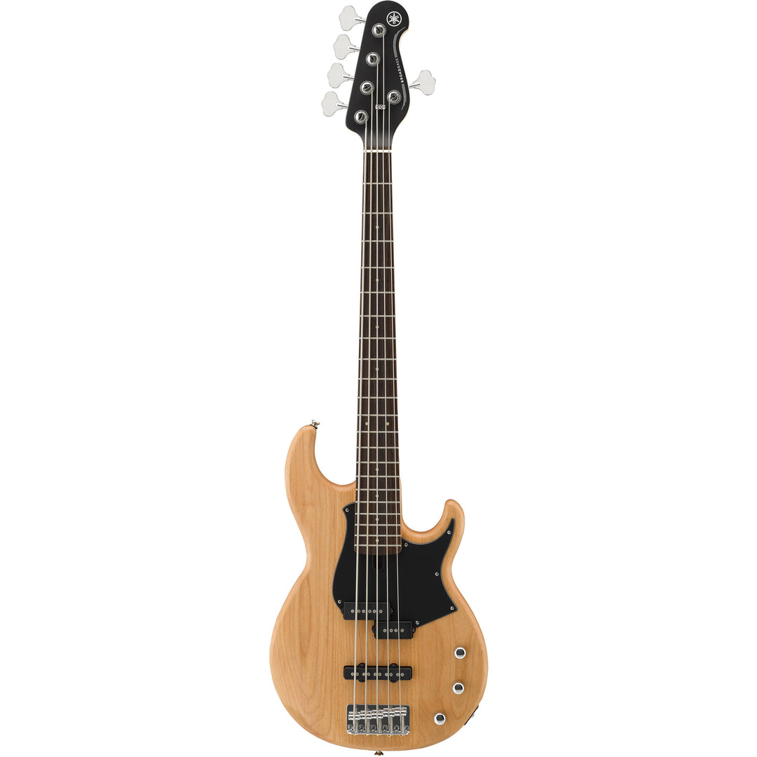 Yamaha BB235 5-String Electric Bass Guitar - Yellow Natural Satin