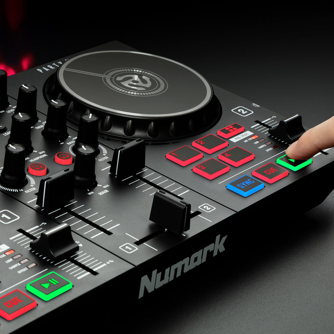 Numark Party Mix II DJ Controller with Built-In Light Show