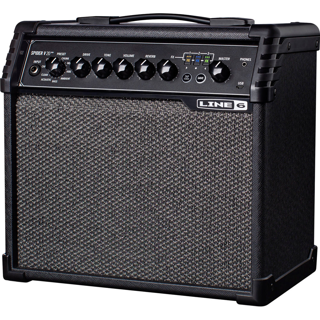 Line 6 Spider V 20 MkII 8" Guitar Amplifier Combo
