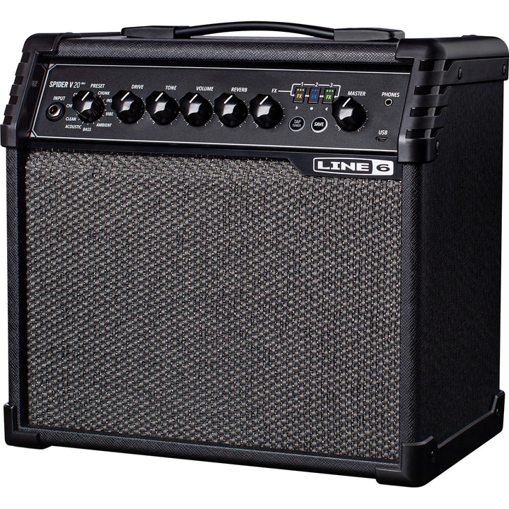 Line 6 Spider V 20 MkII 8" Guitar Amplifier Combo