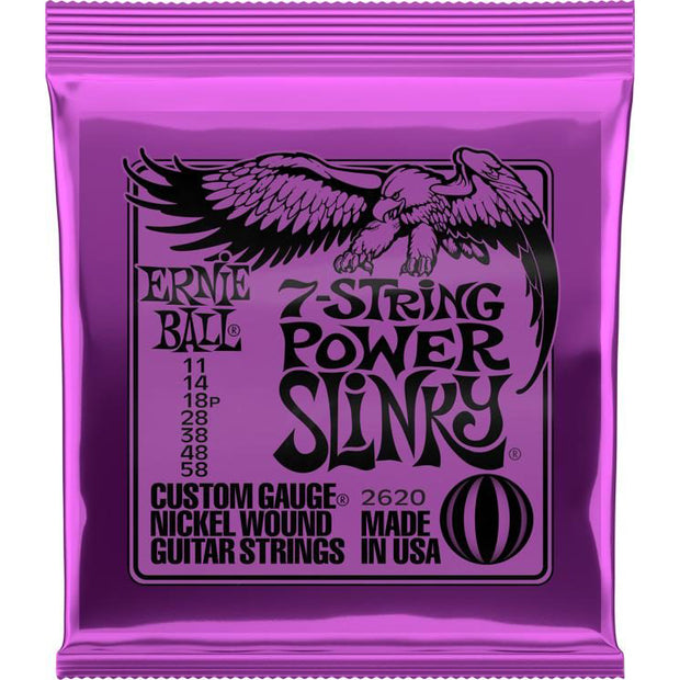 Ernie Ball 2620EB 7 STRING POWER SLINKY 11-58