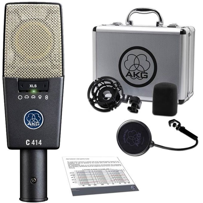 AKG C414 XLS Universal Studio Condenser Microphone