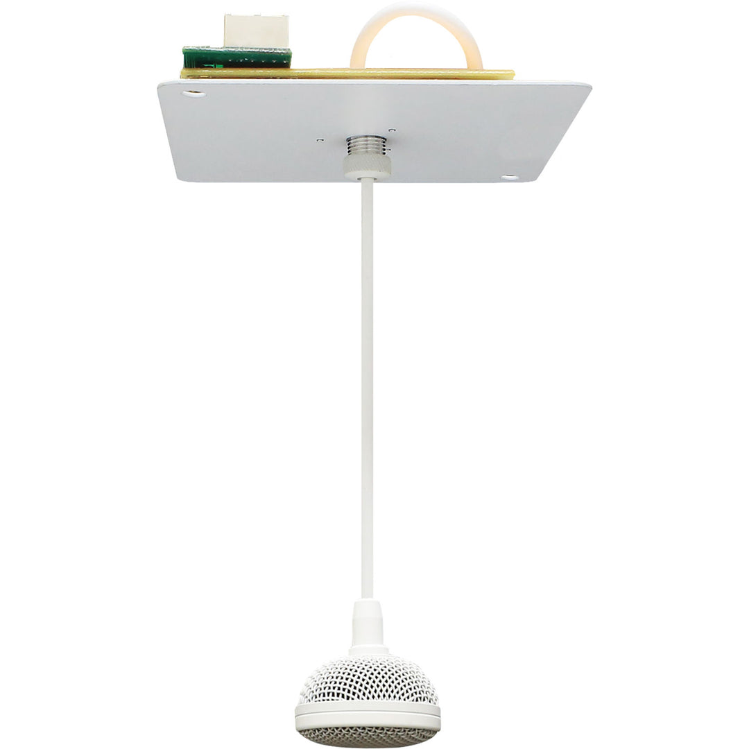 Audix M3 Series Tri-Element Hanging Ceiling Microphone - White w/ Hard Mount