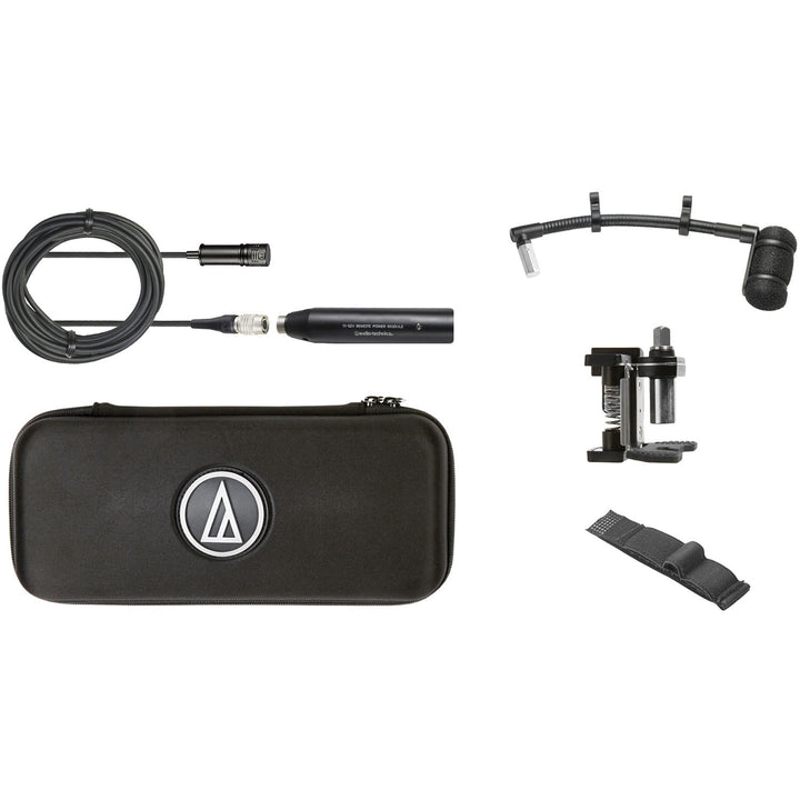 Audio-Technica ATM350 Cardioid Condenser Instrument Microphone 5” Gooseneck w/ Drum Mount