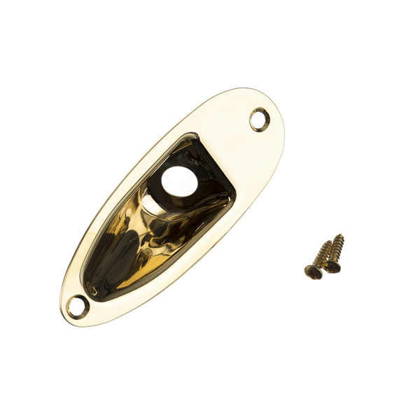 Fender Stratocaster Jack Ferrule Plate (Import Models) - Gold