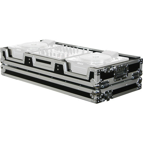 Odyssey FZ12CDJW Flight Zone DJ CD 12'' Mixer Controls Coffin with Wheels