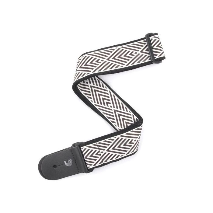 D'Addario T20W1408 - 2'' Gtr Stp, African Geo - Trad