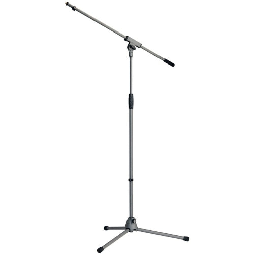 K&M 21060 Soft Touch Microphone Stand (Grey)