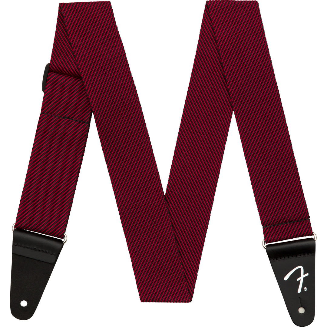Fender Guitar Strap 2'' Modern Tweed - Black & Red