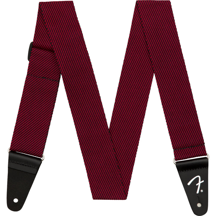 Fender Guitar Strap 2'' Modern Tweed - Black & Red