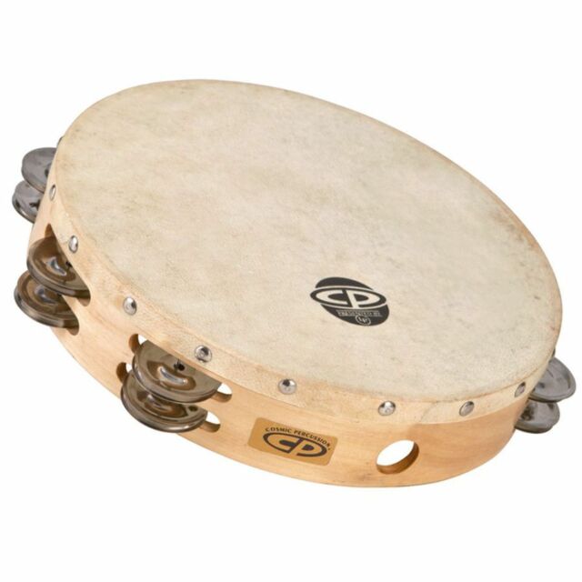 LP CP380 - 10” Tambourine (Head, Double Row)