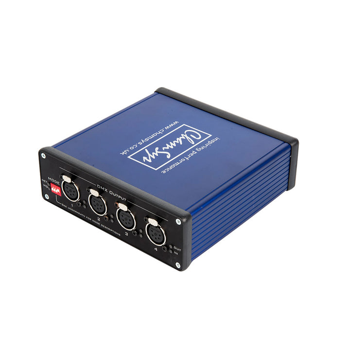 ChamSys SnakeSys B4 - Four Universe Ethernet to DMX512 Box