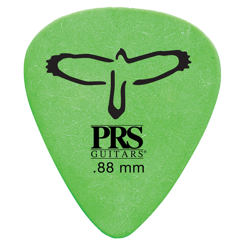 PRS Guitar Picks Delrin Picks Green (12-Pack) - 0.88mm
