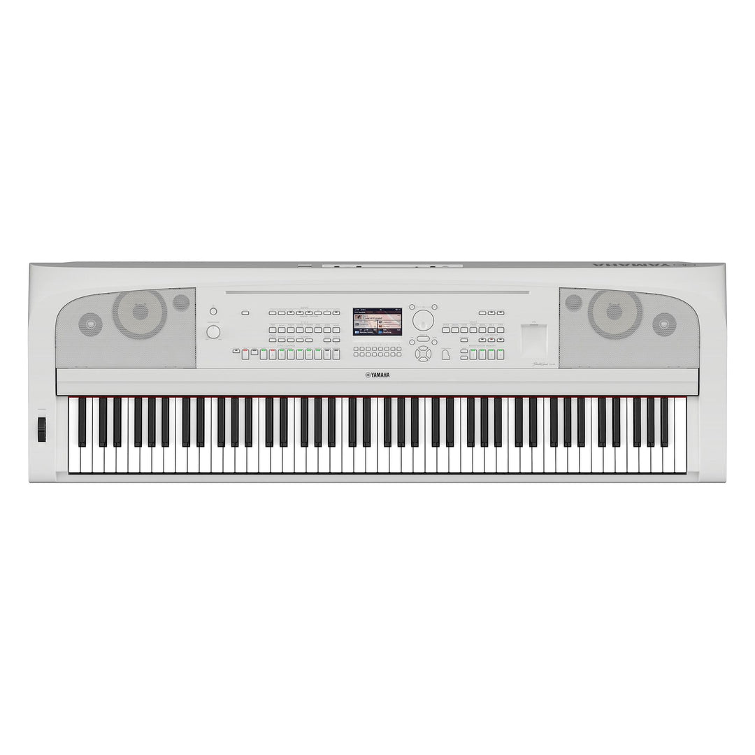 Yamaha DGX-670 Portable Grand Piano - White