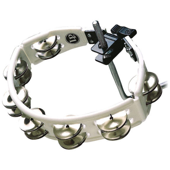 LP LP162 - Cyclops Mounted Tambourine (White)