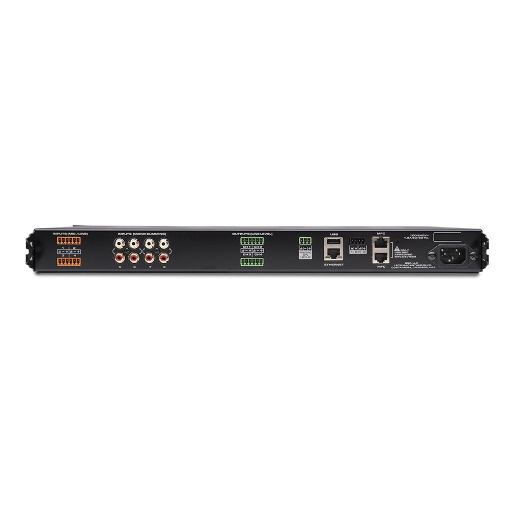 QSC MP-M40  8 x 4 Music & Paging Zone Mixer