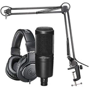 Audio-Technica AT2020PK Streaming and Podcasting Recording Pack