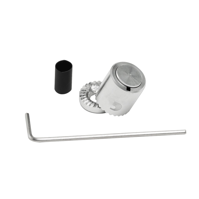 D'Addario Loknob Pro Metal Knob - Small, Silver