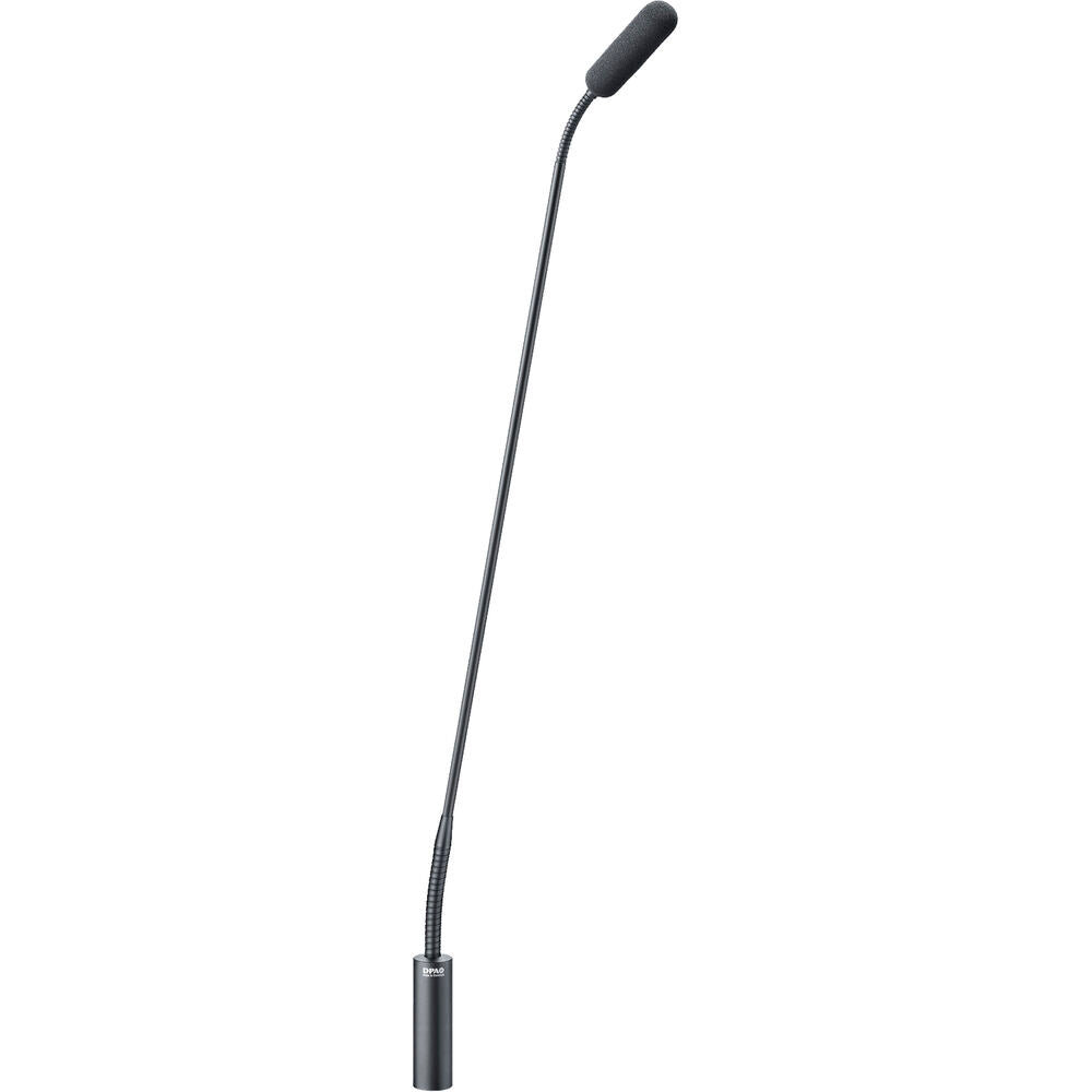 DPA Microphones 4098 CORE Supercardioid Microphone w/ 18" Boom, Top & Bottom Gooseneck and XLR Connector - Black