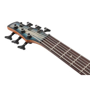 Ibanez SR606E SR Standard 6-String Electric Bass Guitar - Cosmic Blue Starburst Flat